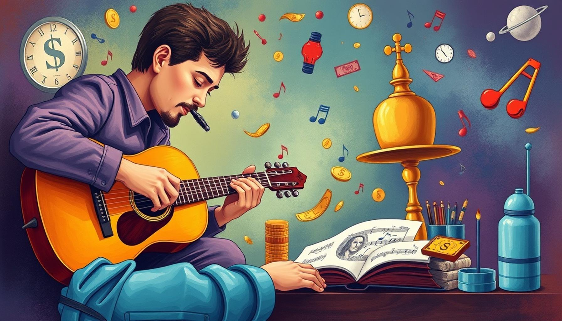 The Influence of Music on Artistic Creation: How Sounds and Rhythms Inspire Visual Works