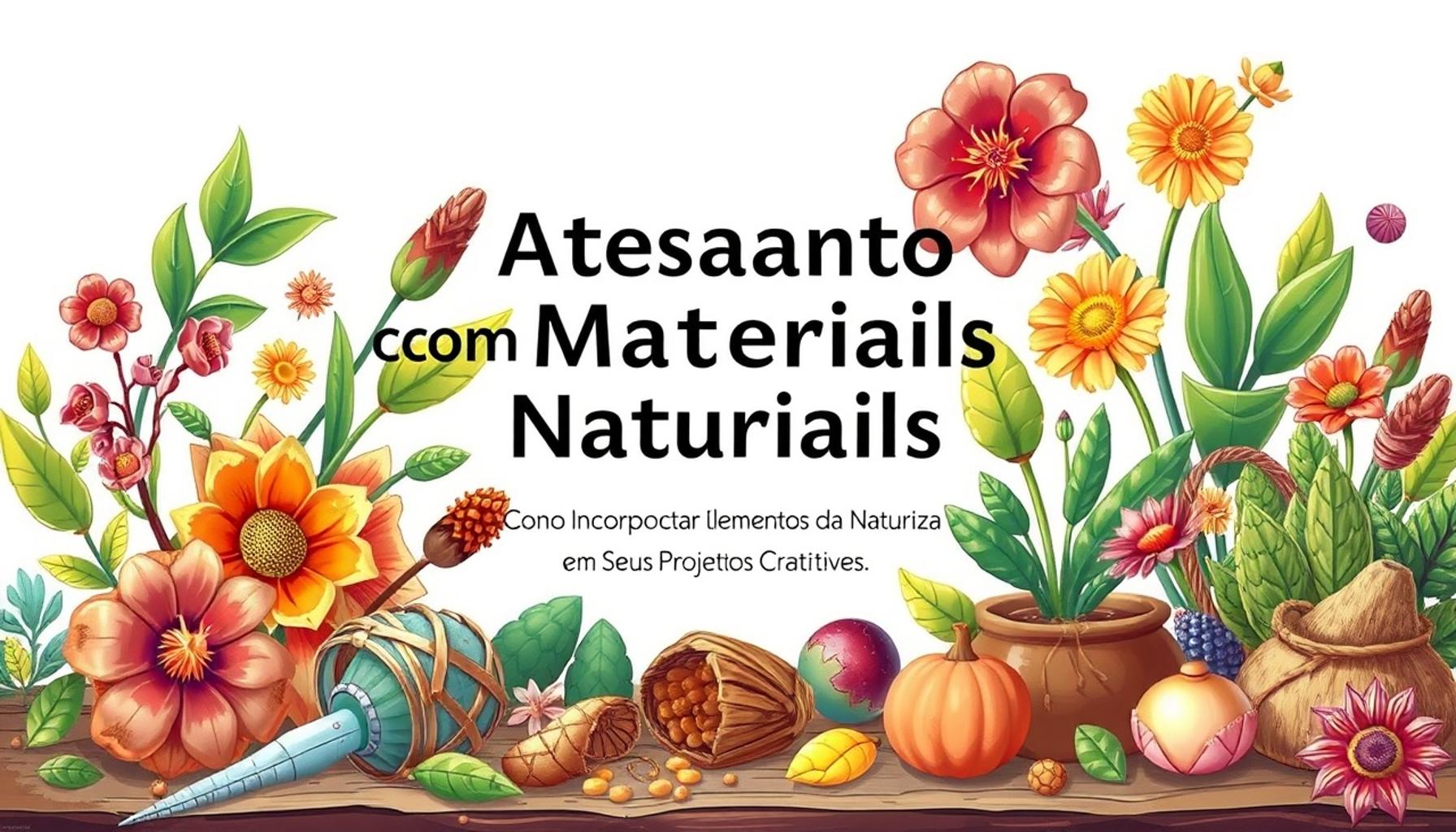 Crafting with Natural Materials: How to Incorporate Elements of Nature into Your Creative Projects