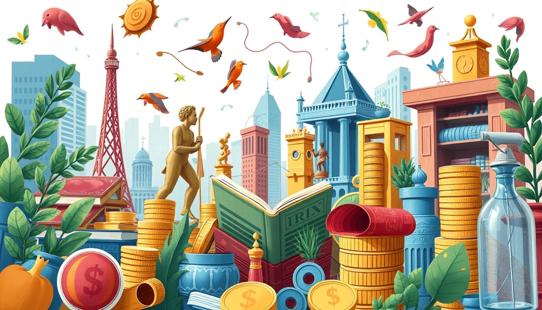 The Intersection of Literature and Visual Arts: Narratives that Come to Life in Artistic Forms