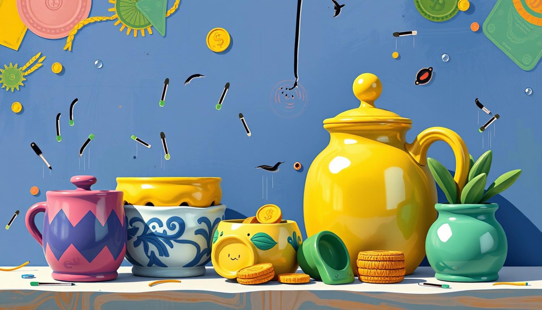 Ceramic Painting: Bringing Common Objects to Life with Colors and Creativity