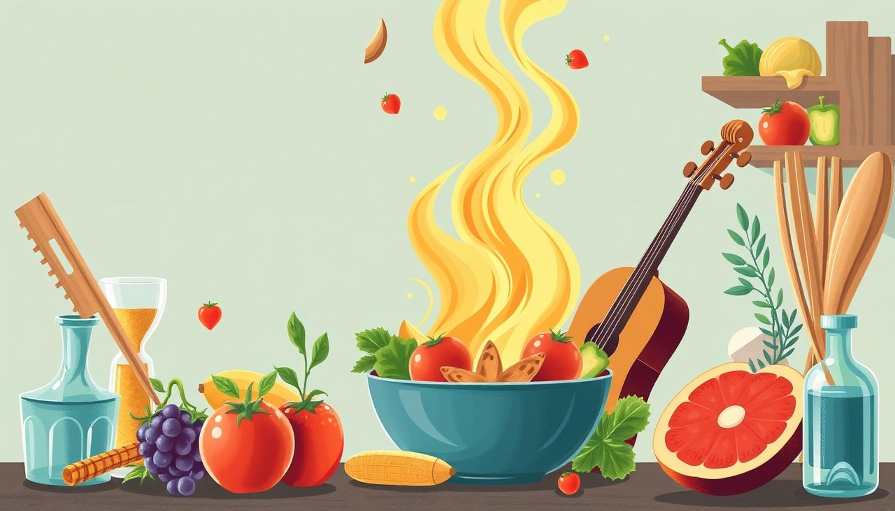Culinary and Music: How the Harmony of Flavors Can Inspire Your Creativity in the Kitchen