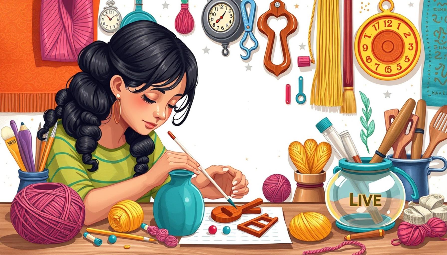 The Craft Therapy: How to Create and Connect with Your Creativity to Reduce Stress