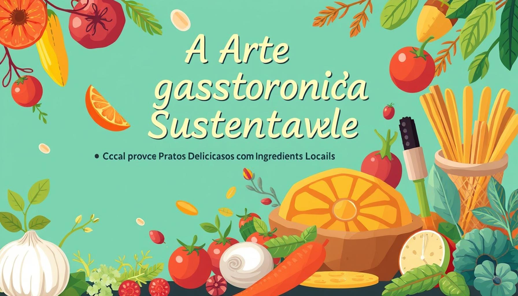 The Art of Sustainable Gastronomy: Creating Delicious Dishes with Local Ingredients