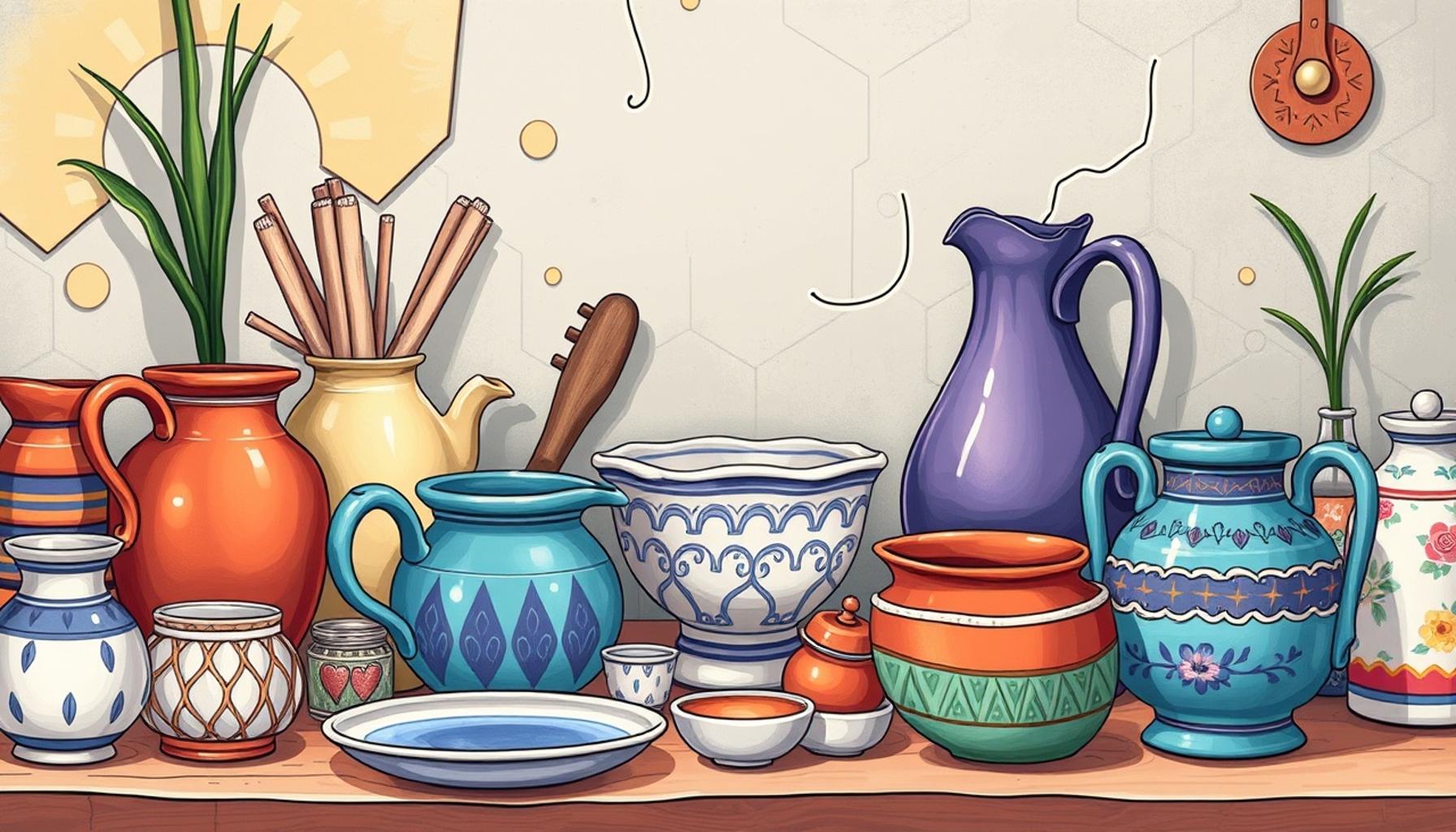 The Magic of Homemade Ceramics: How to Create Utensils and Artworks with Clay