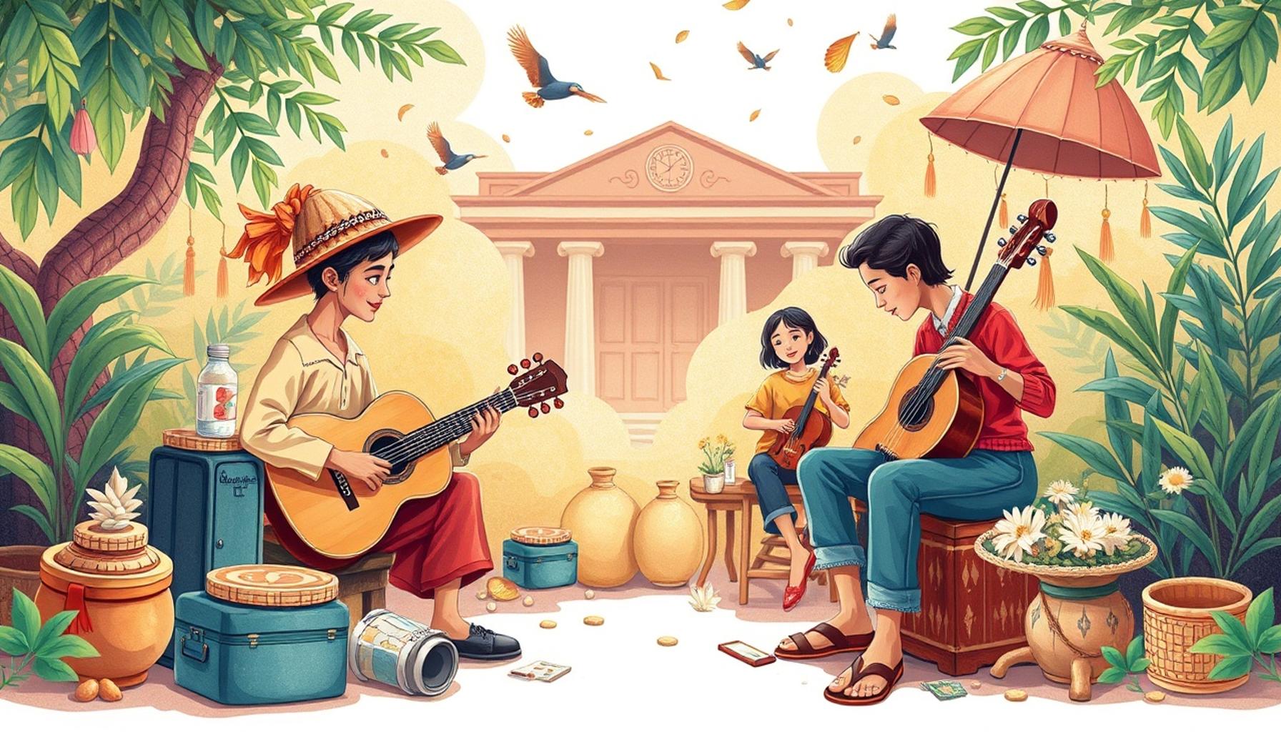 The Influence of Cultural Diversity on Musical Expression in Creative Hobbies