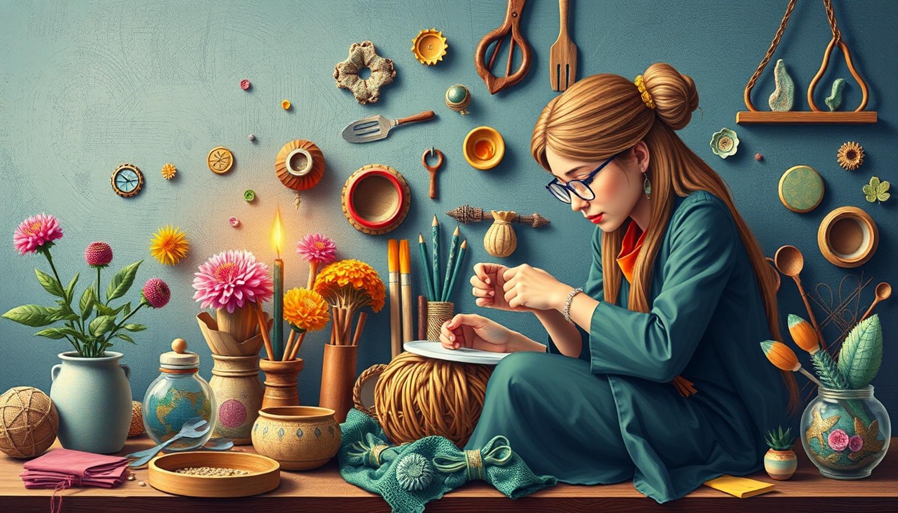 The Influence of Social Media on the Popularization of DIY Crafts