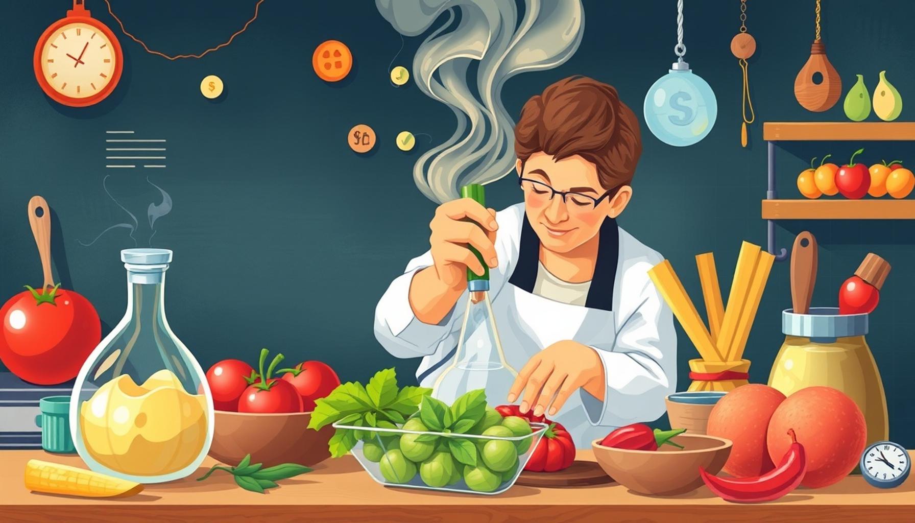 The Science of Cooking: Experimentation and Creativity in the Kitchen