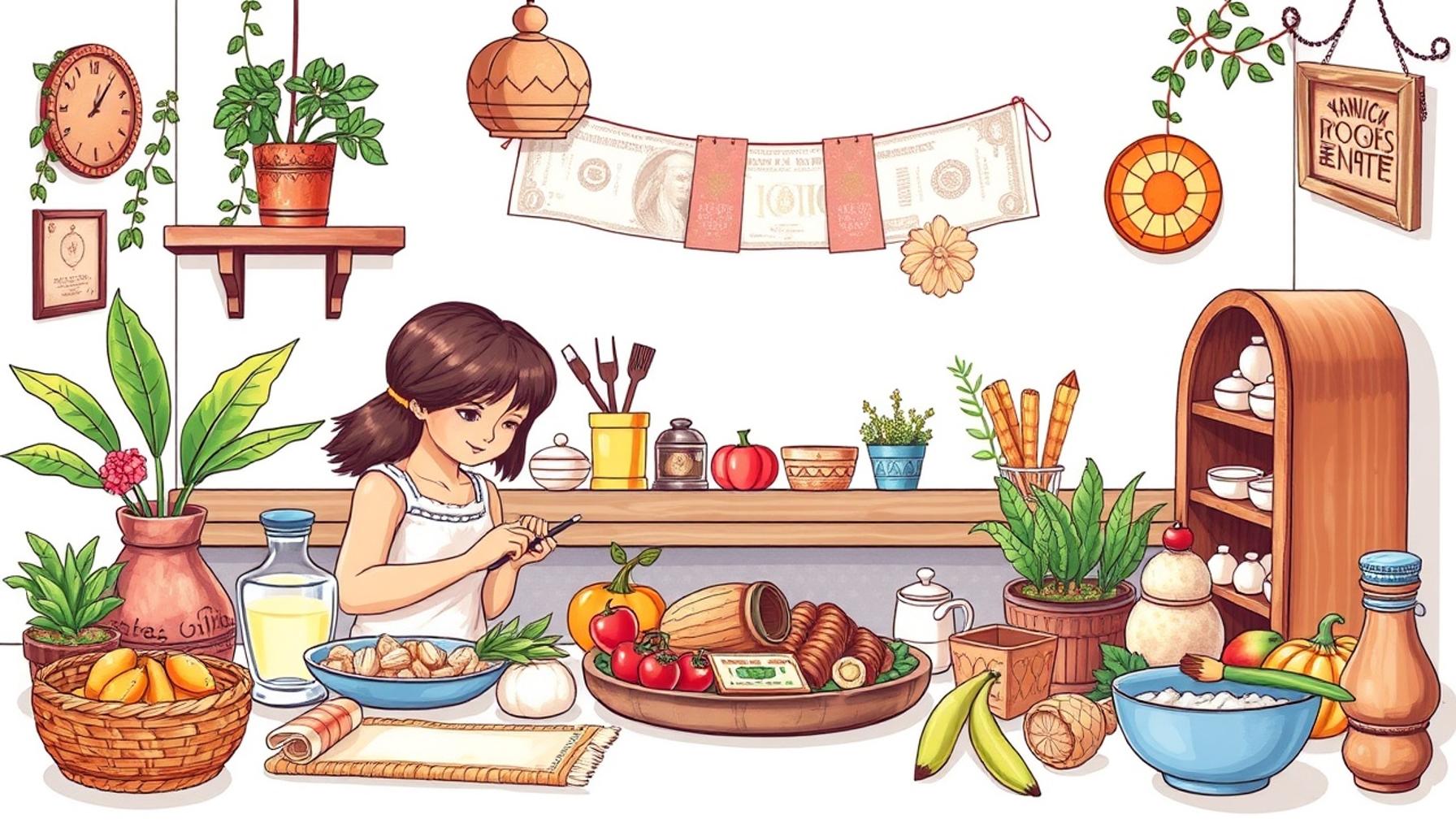 International Cuisine at Home: Learning New Recipes from Different Cultures as a Creative Skill