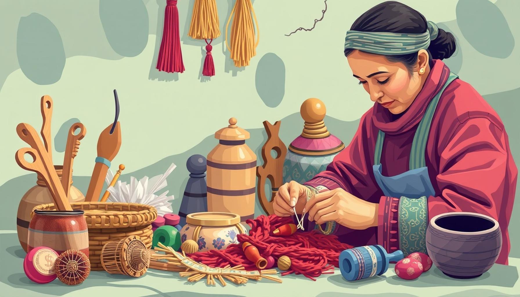 Exploring Cultural Heritage Through Crafts: Traditional Techniques and Modern Interpretations