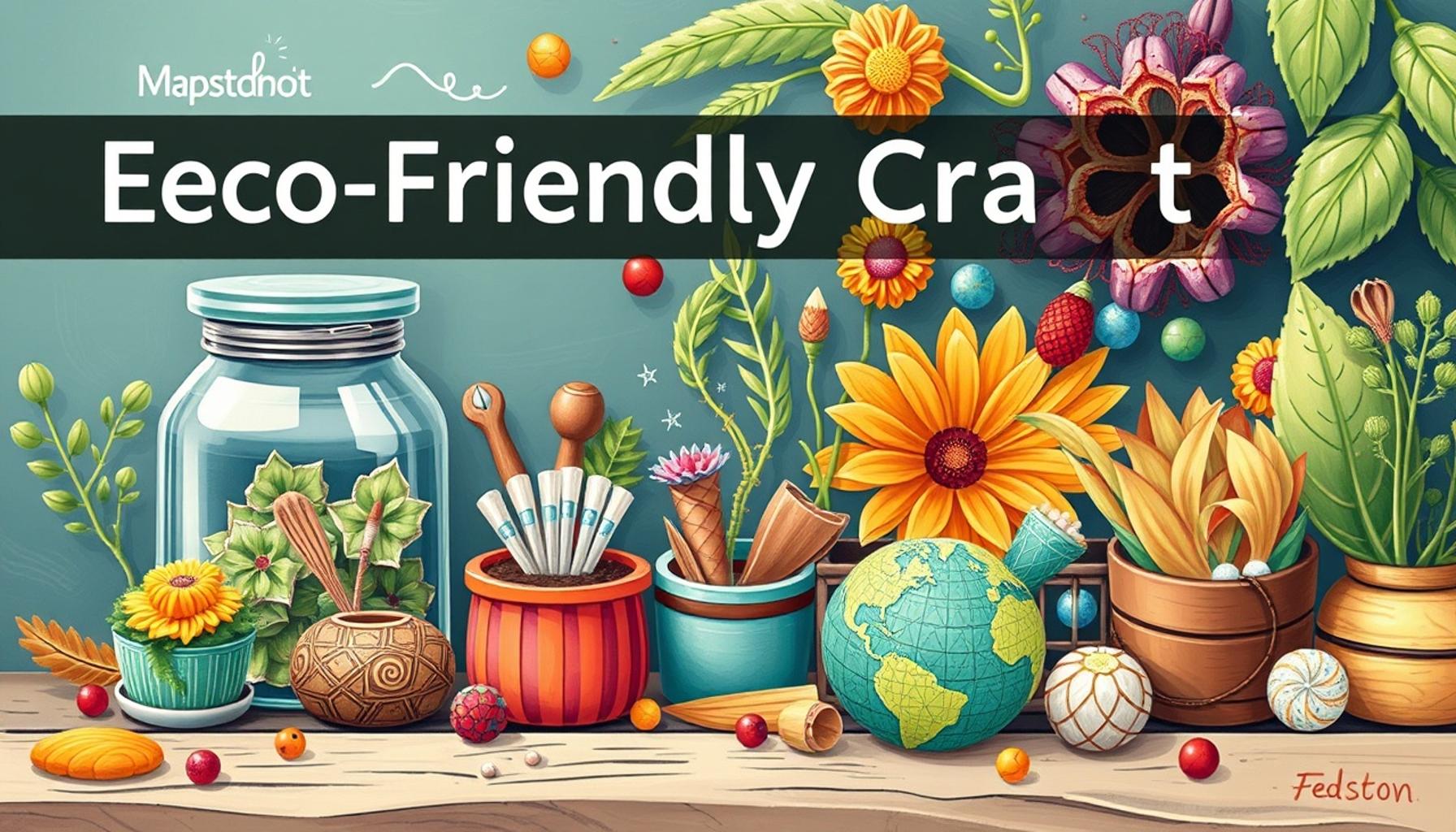Eco-Friendly Crafts: Sustainable Materials and Techniques for the Eco-Conscious Creator